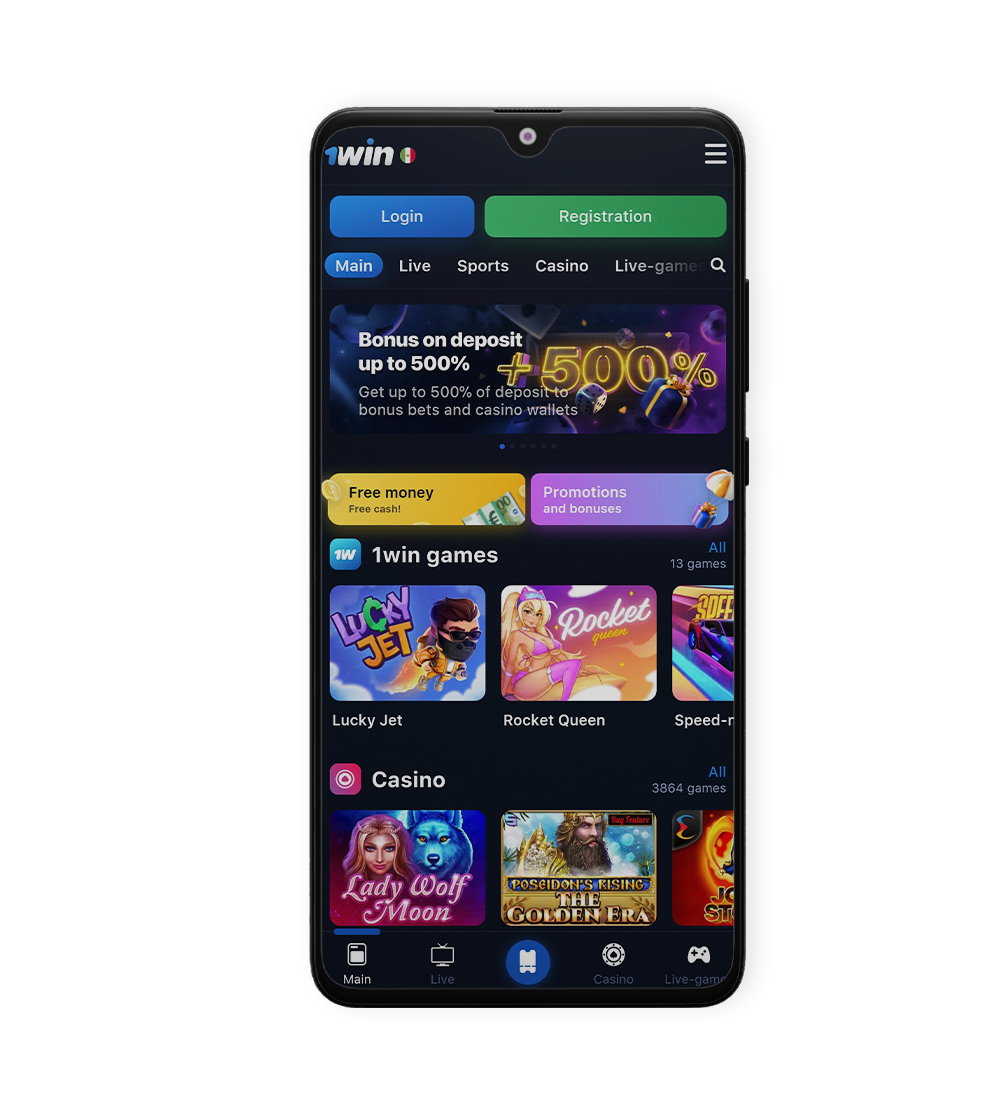 Jugar y ganar en la aplicación móvil 1win para android, paso 5