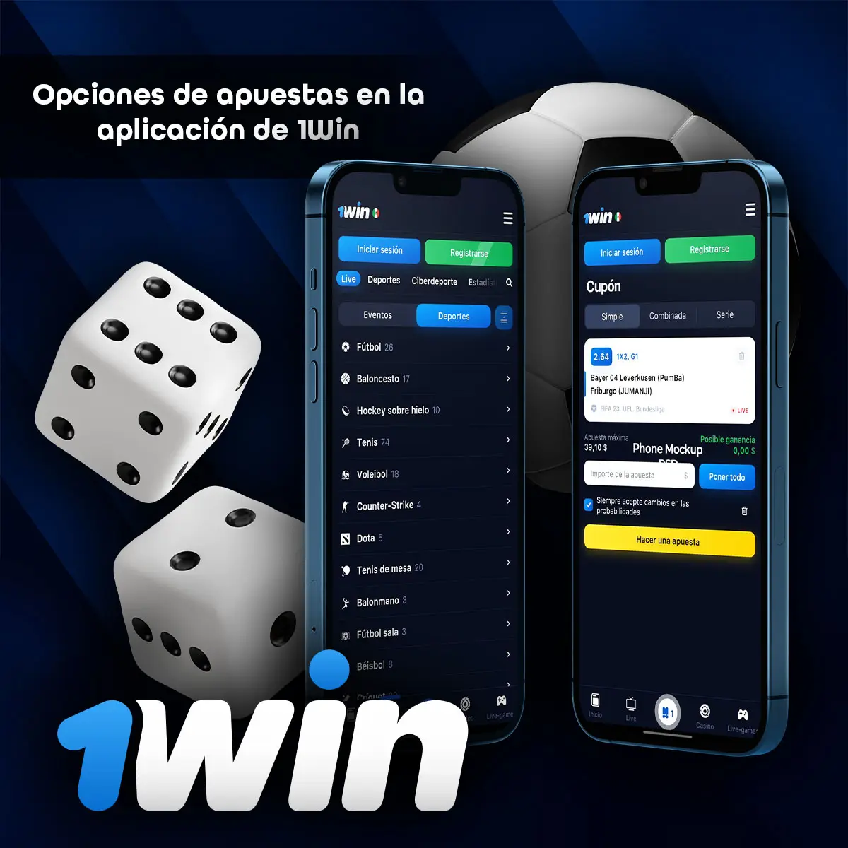 Instalar la app de apuestas 1win