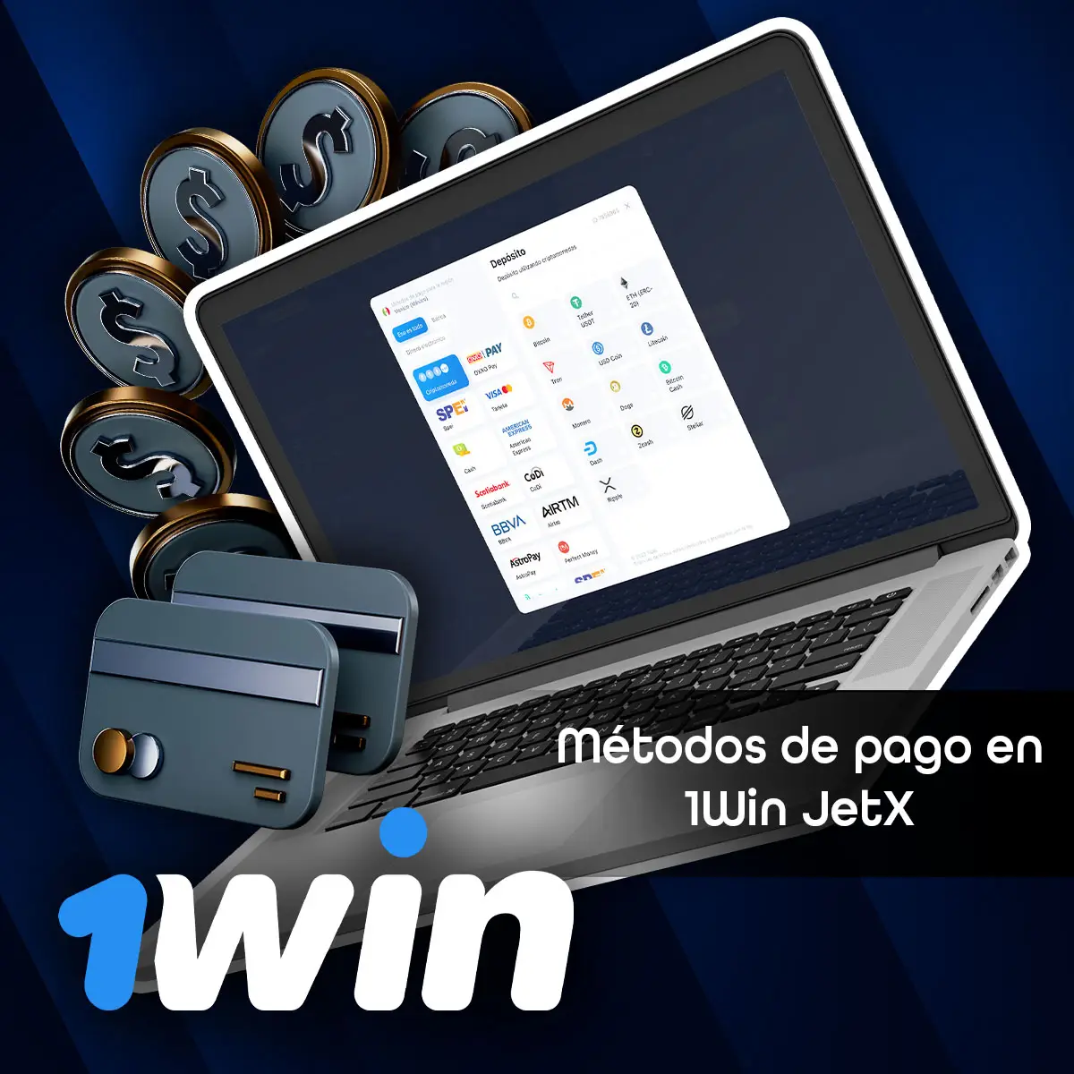 Cómo depositar dinero en tu cuenta 1Win para empezar a jugar a JetX en México